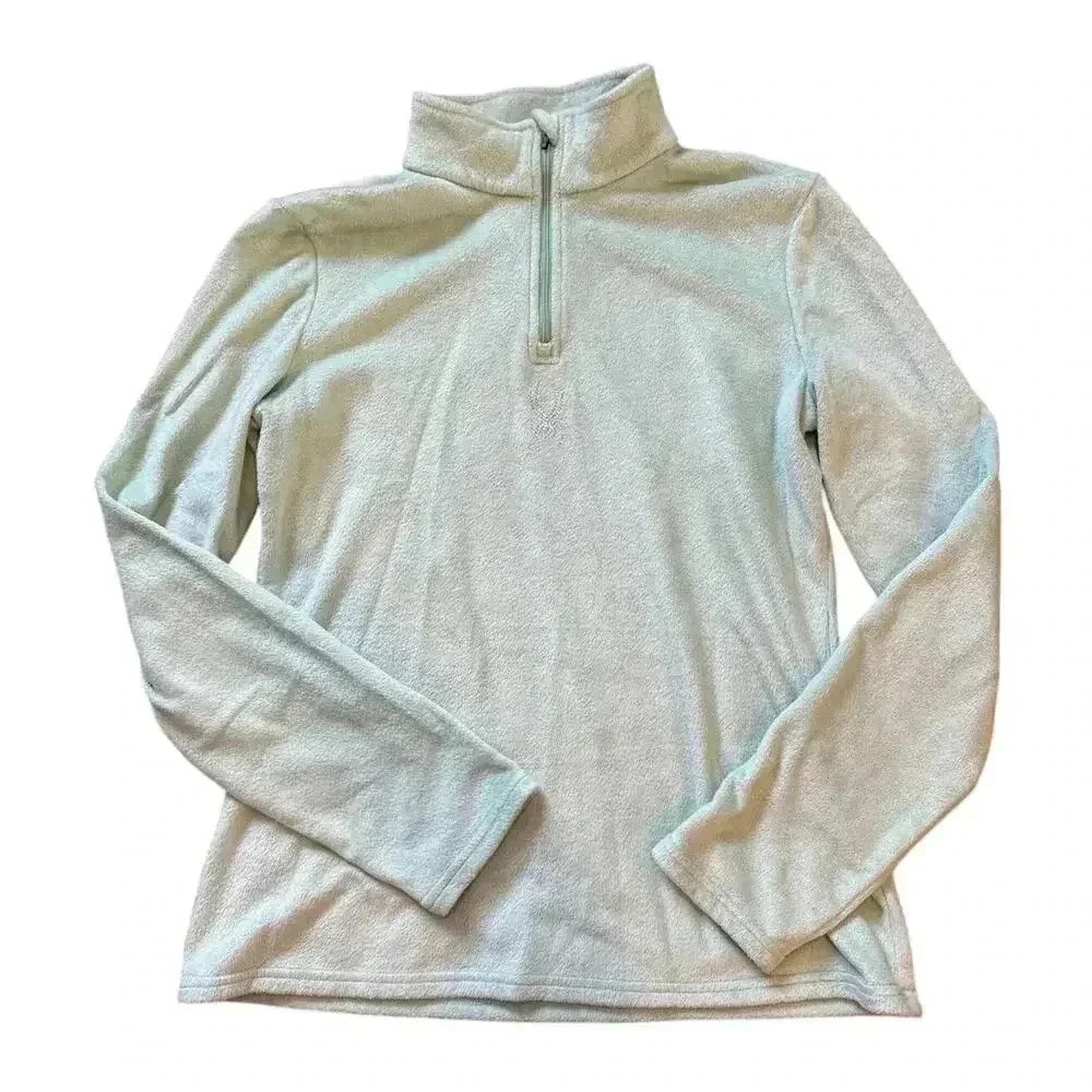 Women’s Spyder Quarter Zip Pullover in Wintergreen Size Medium